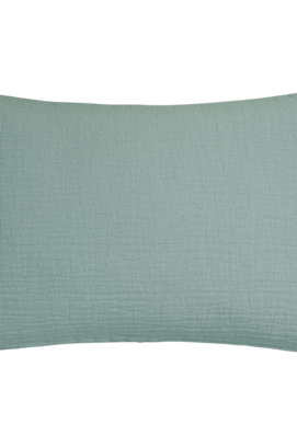 Vandyck Pure 68 G.Dyed Kussensloop (40x55) pearl blue