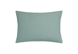 Vandyck Pure 68 G.Dyed Kussensloop (40x55) pearl blue