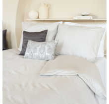 Dommelin Dekbedovertrek Liva Percal 200TC Ecru 260x200/220 cm