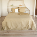 Dommelin Dommelin Housse de couette Liva Percal 200TC Bronze 140x200/220 cm