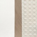 Dommelin Dommelin Housse de couette Bari Percal 200TC Ecru-Kaki 200x200/220 cm