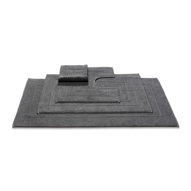 Tapis de bain Vandyck Houston 60x100 gris foncé
