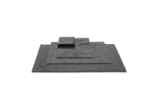 Tapis de bain Vandyck Houston 70x140 gris foncé
