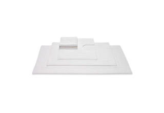Tapis de bain Vandyck Houston 70x140 blanc