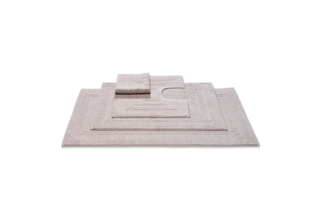Tapis de bain Vandyck Houston 70x140 pierre