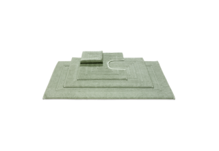 Vandyck Tapis de Bain Houston Tapis de Toilette 60x60 vert fumé