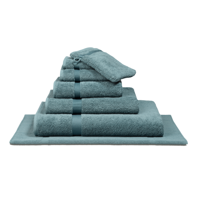 Vandyck Ranger  Handdoek 55x100 mineral blue