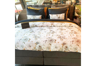 Housse de Couette Dommelin Camelia Satin 400tc Terra 240x200/220