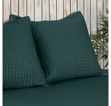 Dommelin Sierkussenhoes Chicago Satijn 300TC Antiekgroen 60x70 cm