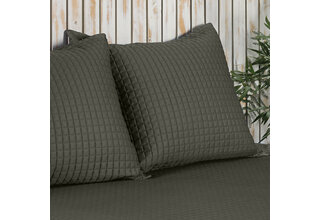 Housse de coussin décorative Dommelin Chicago Satin 300TC Argile 40x40 cm