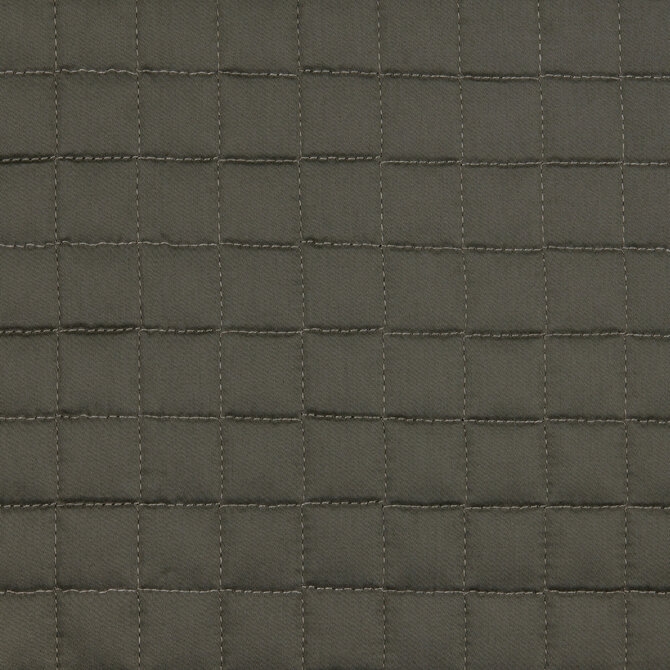 Housse de Coussin Décorative Dommelin Chicago Satin 300TC Argile 40x40 cm