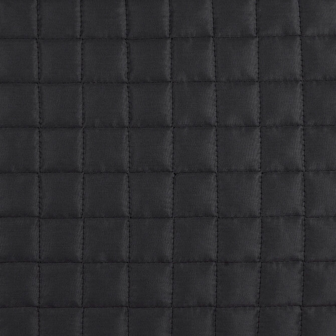 Housse de Coussin Décorative Dommelin Chicago Satin 300TC Anthracite 40x40 cm