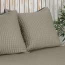 Dommelin Housse de coussin décorative Dommelin Chicago Satin 300TC Taupe 60x70 cm