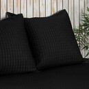 Dommelin Housse de Coussin Décorative Dommelin Chicago Satin 300TC Noir 60x70 cm