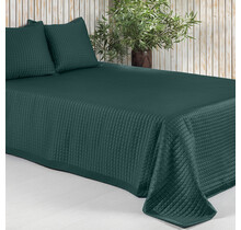 Dommelin Sprei Chicago Satijn 300TC Antiekgroen 180x260 cm