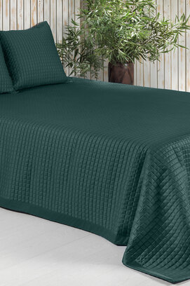 Dommelin Drap Chicago Satin 300TC Vert Antique 180x260 cm