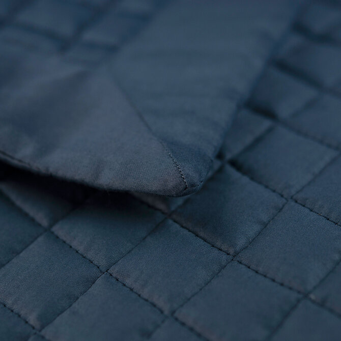 Dommelin Sprei Chicago Satijn 300TC Nachtblauw 180x260 cm Dommelin Sprei Chicago Satijn 300TC Nachtblauw 180x260 cm