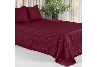 Dommelin Sprei Chicago Satijn 300TC Rosso 50x260 cm