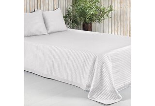 Dommelin Sprei Chicago Satijn 300TC Wit 50x260 cm