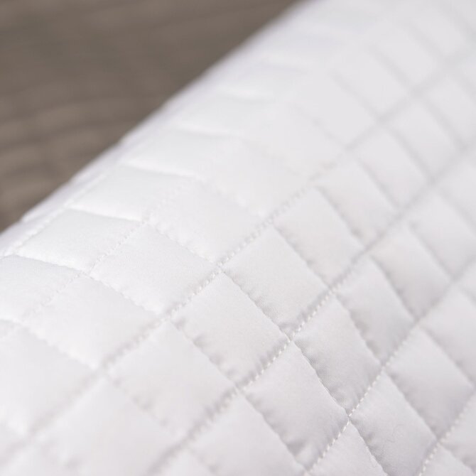 Dommelin Drap Chicago Satin 300TC Blanc 50x260 cm