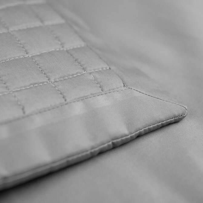 Dommelin Drap Chicago Satin 300TC Argent 180x260 cm