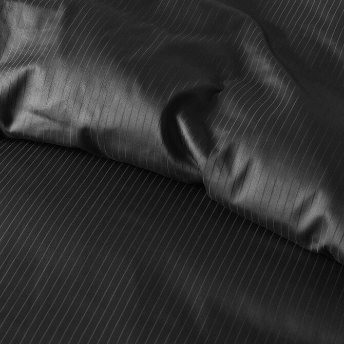 Dommelin Housse de couette Pico Satin 400tc Noir 200x200/220