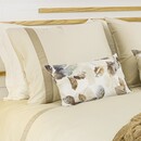 Dommelin Dommelin Housse de couette Listra Satin 300TC Beige-kaki 200x200/220 cm