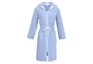 Carl Ross Damesbadjas met Capuchon 36410 Ice Blue/Off White 36/38