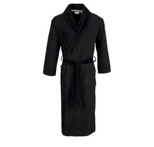 Carl Ross Peignoir pour Hommes Col Châle 582200 Noir Profond/Kaki 48/50