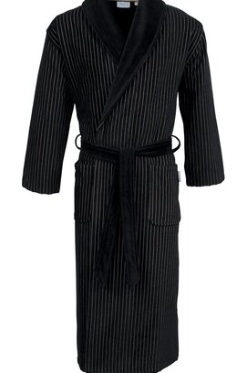 Carl Ross Peignoir pour Homme Col Châle 582200 Noir Profond/Kaki 48/50