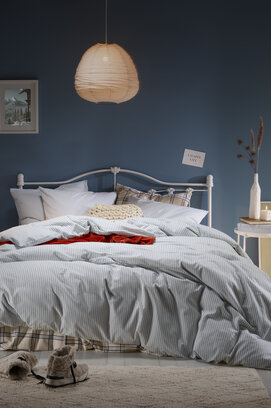 De Witte Lietaer Misty stone blue 140x200/220