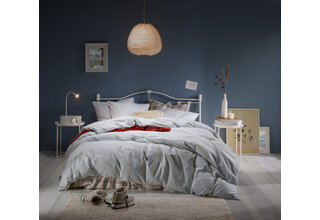 De Witte Lietaer Misty stone blue 140x200/220