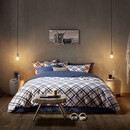De Witte Lietaer De Witte Lietaer Tartan Bleu Indigo 140X200/220