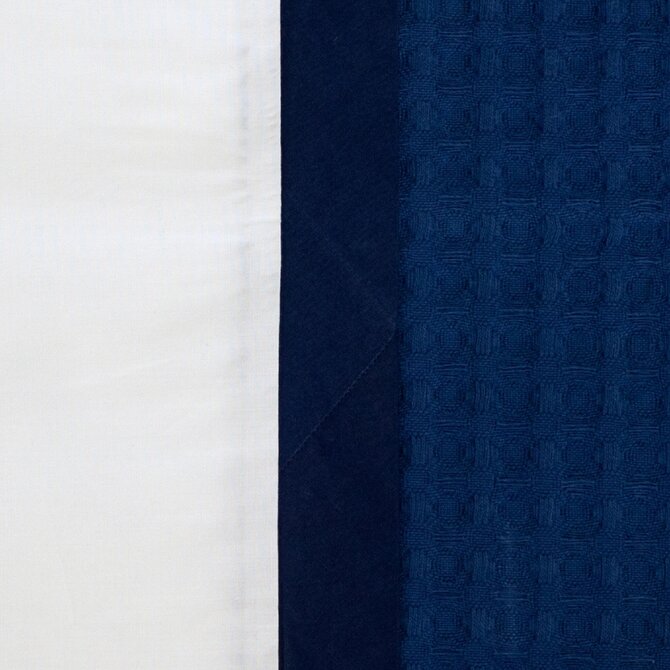 Dommelin  Dekbedovertrek Bari Percal 200TC Jeansblauw-Navy 140x200/220 cm