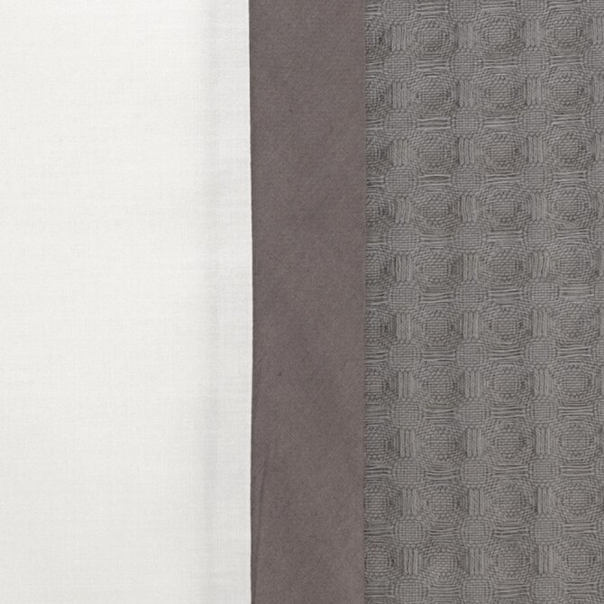 Dommelin  Dekbedovertrek Bari Percal 200TC Taupe-Nootmuskaat 240x200/220 cm