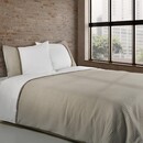 Dommelin Dommelin Housse de couette Bari Percal 200TC Kaki-Nutmeg 240x200/220cm