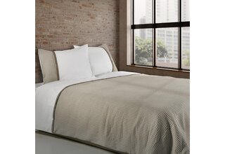 Dommelin  Dekbedovertrek Bari Percal 200TC Kaki-Nootmuskaat 140x200/220 cm