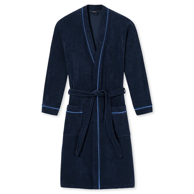 Peignoir Schiesser 112562 marine 48/S