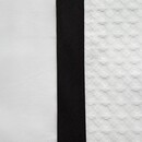 Dommelin Dommelin Housse de couette Bari Percale 200TC Blanc-Noir 140x200/220 cm