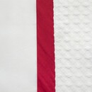 Dommelin Dommelin  Housse de couette Bari Percale 200TC Blanc-Cerise 260x200/220 cm