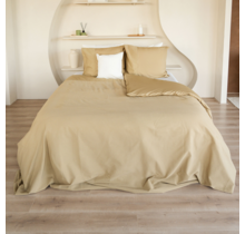 Dommelin Housse de couette Liva Percale 200TC Bronze 240x200/220