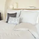 Dommelin Dommelin Housse de couette Liva Percale 200tc Argent 260x200/220