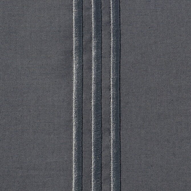 Dommelin Housse de couette Cortina Percale 200TC Gris éléphant-Gris éléphant 140x200/220 cm