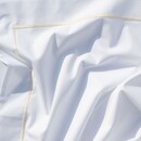 Dommelin Dommelin Housse de couette Cortina Percale 200TC Blanc-Écru 140x200/220 cm
