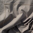 Dommelin Dommelin Housse de couette Cortina Percale 200TC Taupe-Taupe 240x200/220 cm