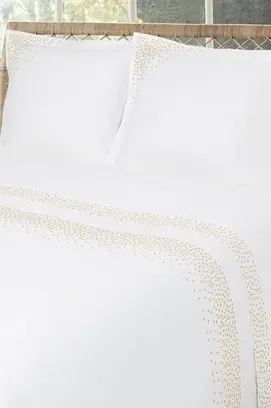 Dommelin Housse de couette Chicco Percale 200tc Or 200x200/220