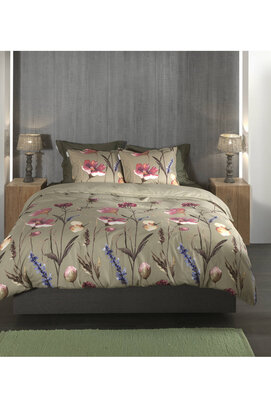 Heckett en Lane Vico Dekbedovertrek Green 140x200/220