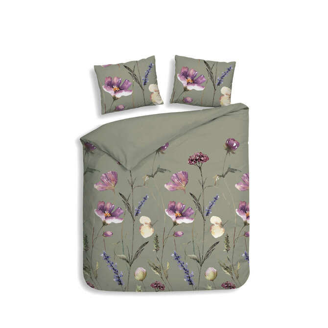 Heckett et Lane Vico Housse de Couette Verte 140x200/220