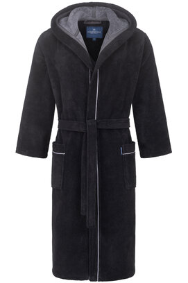 Morgenstern DANIEL Peignoir pour homme noir/anthracite XL