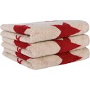 Cawö Cawo Christmas Edition 792 Stars Handdoek rot